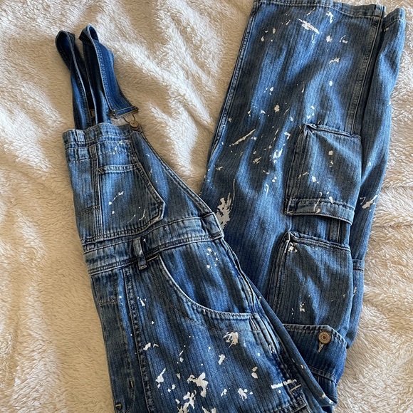 Free people Sutton Utility Overalls Medium - Picture 6 of 9